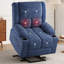 Fauteuil inclinable Power Lift avec massage et chaleur pour personnes âgées, ports USB et porte-gobelets