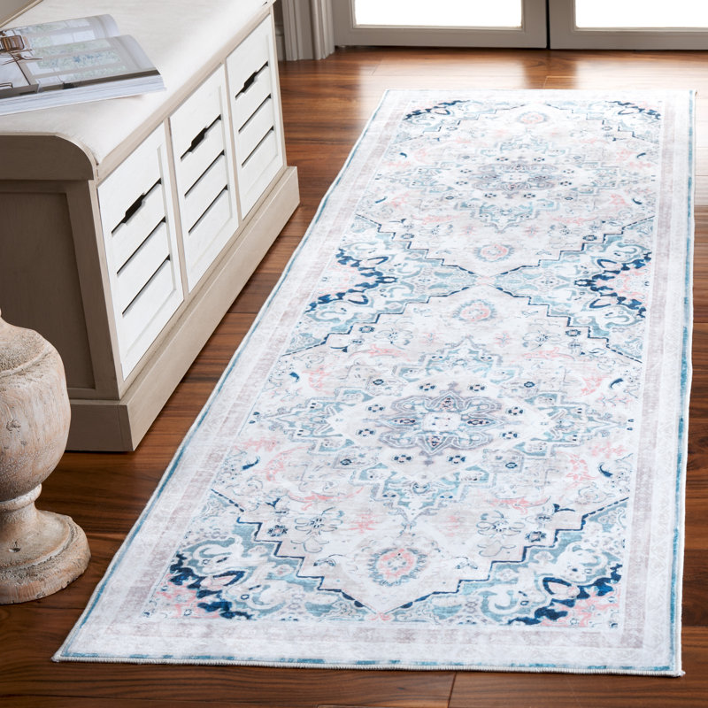 Tapis sud-ouest lavable à la machine Maritess, Tapis de couloir 2 pi 6 po x 8 pi