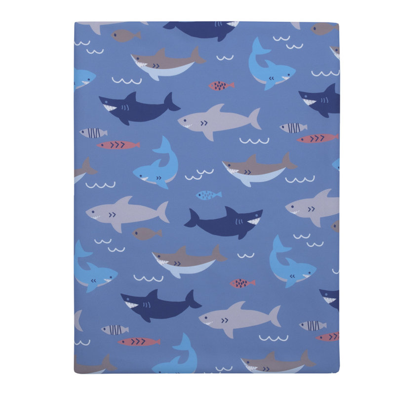 Drap-housse pour tout de tout-tout par NoJo Shark, Fish, Norah Preschool Nap