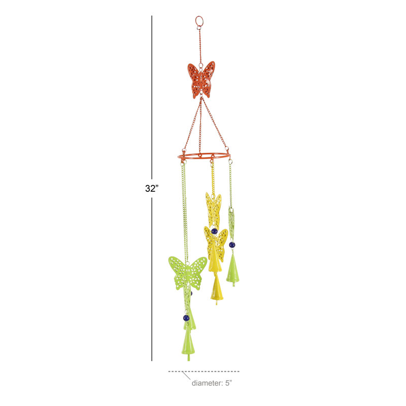 Elmo Metal Animals Wind Chime