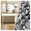 Bureau de coiffeuse Larget avec miroir lumineux