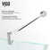 Gemini 47.625" W x 47.625" D x 76.75" H Frameless Neo-Angle Shower Enclosure with Base Included