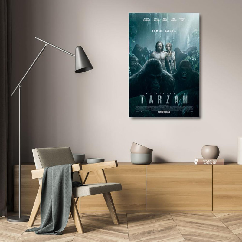 La légende de Tarzan, H 24 po x l 16 po