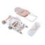 Teamson Kids Baby Doll 3pc Nursery Set - Crib, High Chair & Stroller-103440069