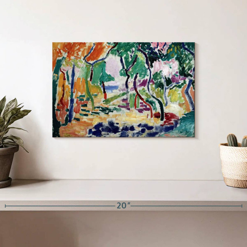 Avery Landscape Near Collioure, 8" H x 12" W