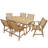 Hatteras 7-Piece Acacia Wood Outdoor Dining Set