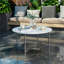 Danelis Floor Shelf Coffee Table with Storage