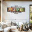 "Love Love", impression sur toile 5 pièces-93822563
