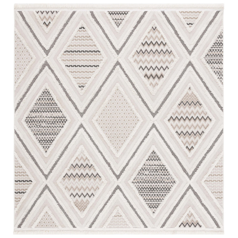 Urban Performance Geometric Rug, Square 6'7"