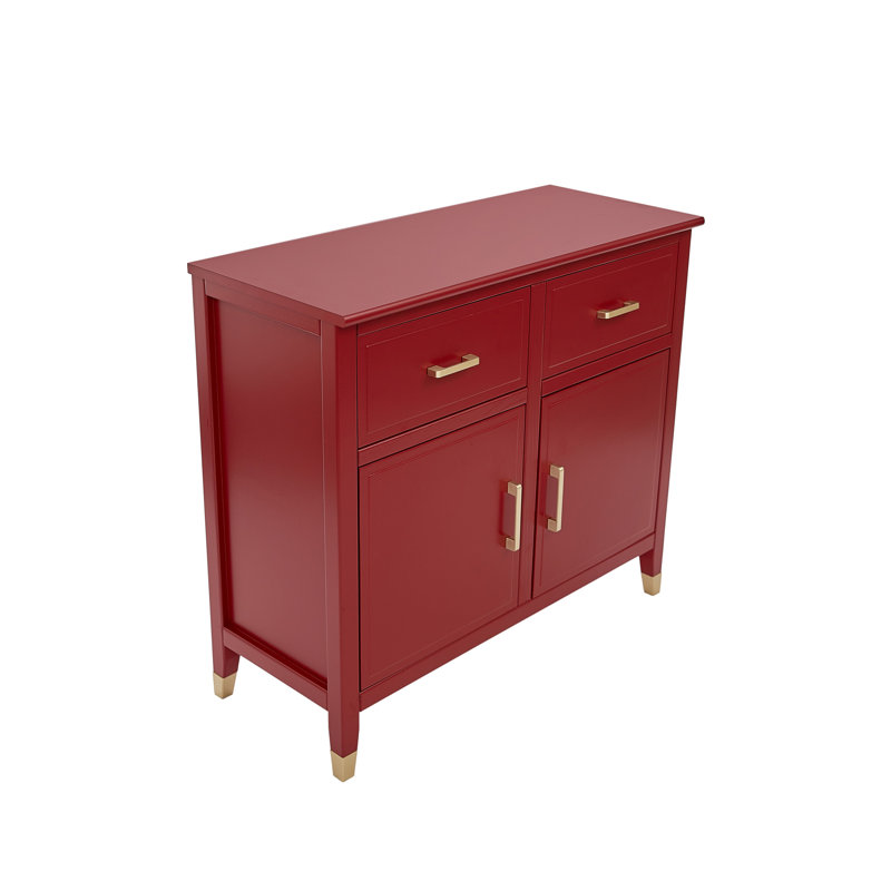 Aldena 95cm Sideboard, Red