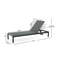 Chaise longue, ensemble de 2 chaises de piscine, chaise longue de bronzage avec dossier inclinable à 4 positions, siège en filet respirant-79441838