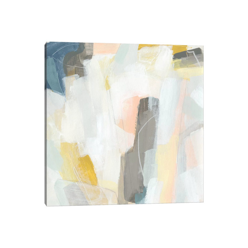 Fractal Pastel II by June Erica Vess - Wrapped Canvas Print, 45.72 cm H x 45.72 cm W