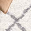 Zettie Geometric Cream/Light Grey Area Rug-38041977
