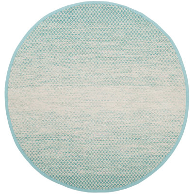 Cayman Hand Woven Cotton Geometric Rug