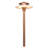 PLB04 LED Low Voltage Hardwired Brass Pathway Light