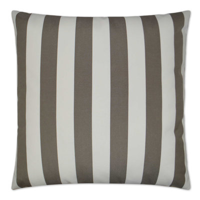Cafe Stripe Square Indoor/Outdoor Pillow Cover & Insert
