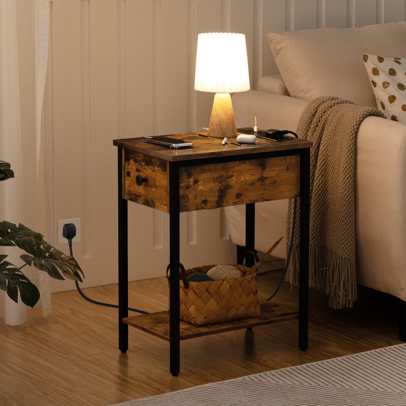 Side Table with Storage