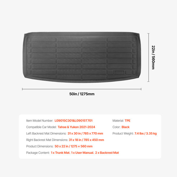 Dimensions du produit