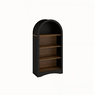 47" Arched 4-Tier Display Shelf with Scratch-Resistant Finish