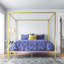 Toulouse Metal Canopy Bed Frame-59905134-59905131