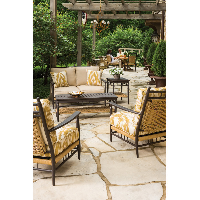 Low Country Outdoor 2 - Seat Loveseat, Delicate Botanical Sage