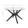 Dedria Round Glass Top Solid Wood Base Dining Table