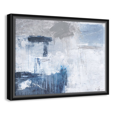Nordic Ice - cadre flottant, reproduction d'art sur toile