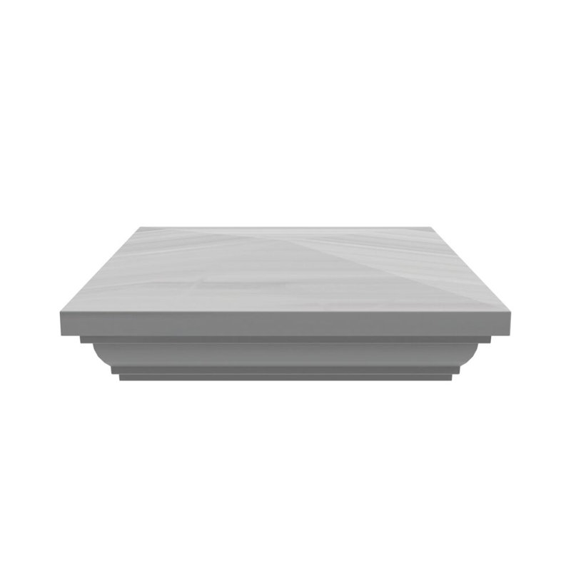 5 In. X 5 In. New England Post Top, Driftwood Gray
