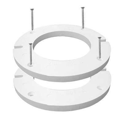 Ensemble de bride de placard Jones Stephens EXT - blanc