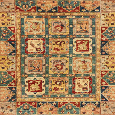 Tapis abstrait moderne 2996