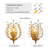 Jamei Crystal Steel Flush Mounted Sconce-898911532