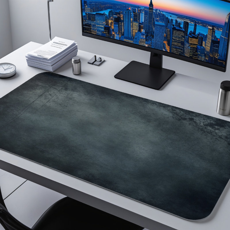 Polyester Desk Pad, 31.5x15.5