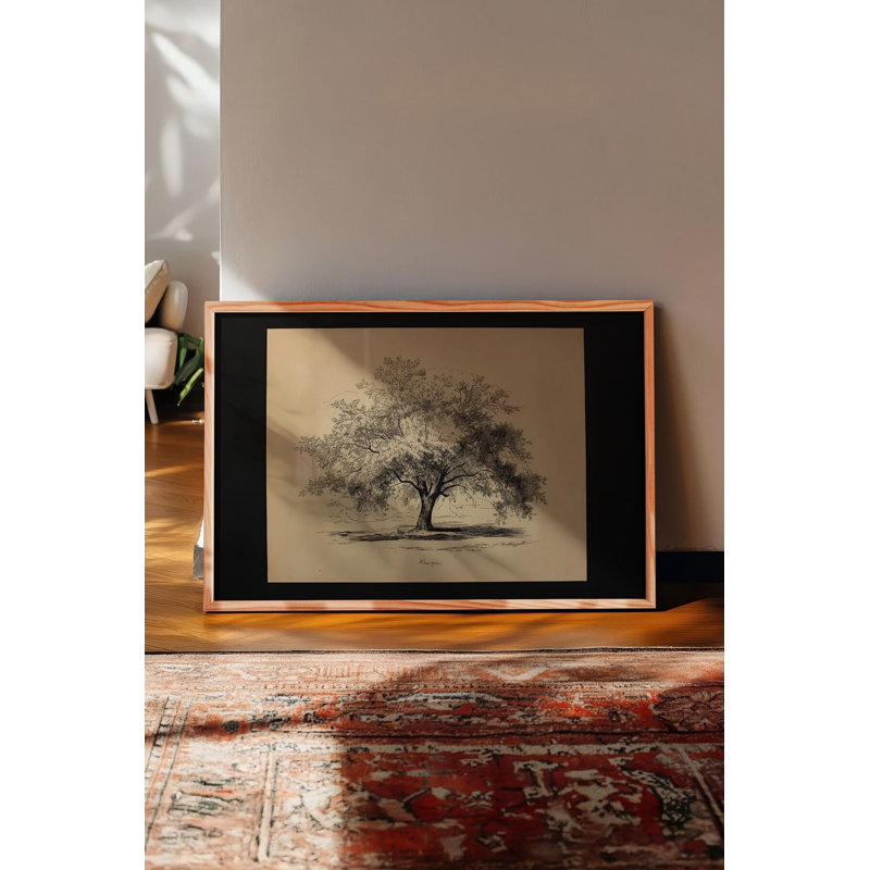 Peinture décorative encadrée