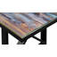 Pine Metal Base Dining Table