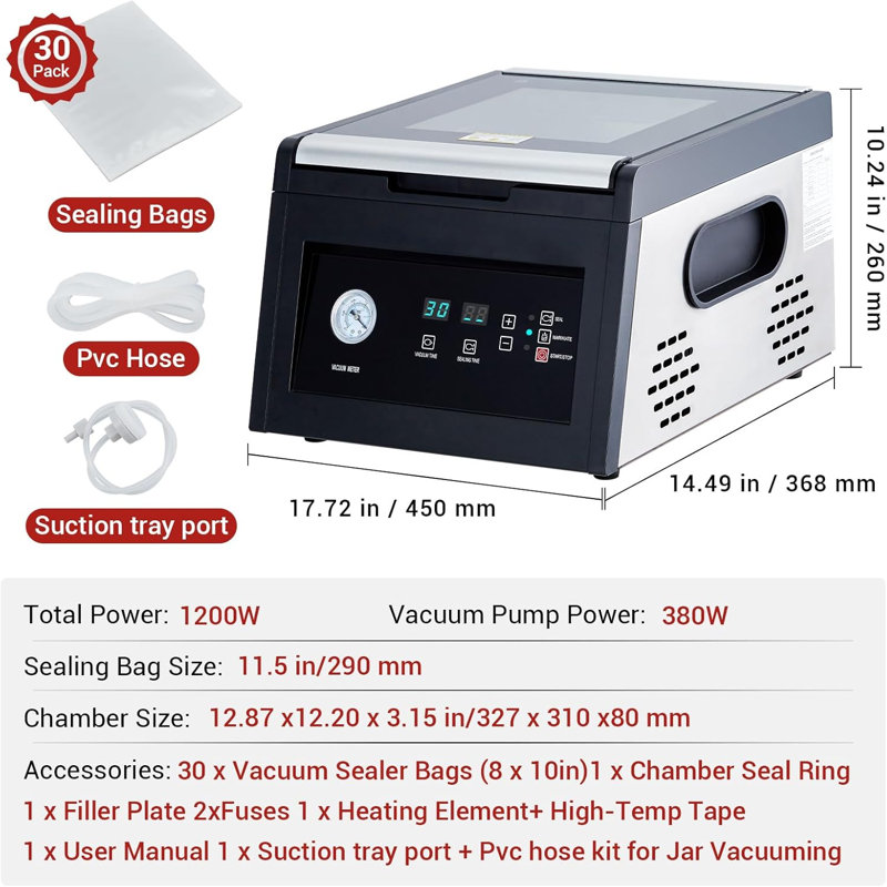 Chamber Vacuum Seale, with Marinating Function