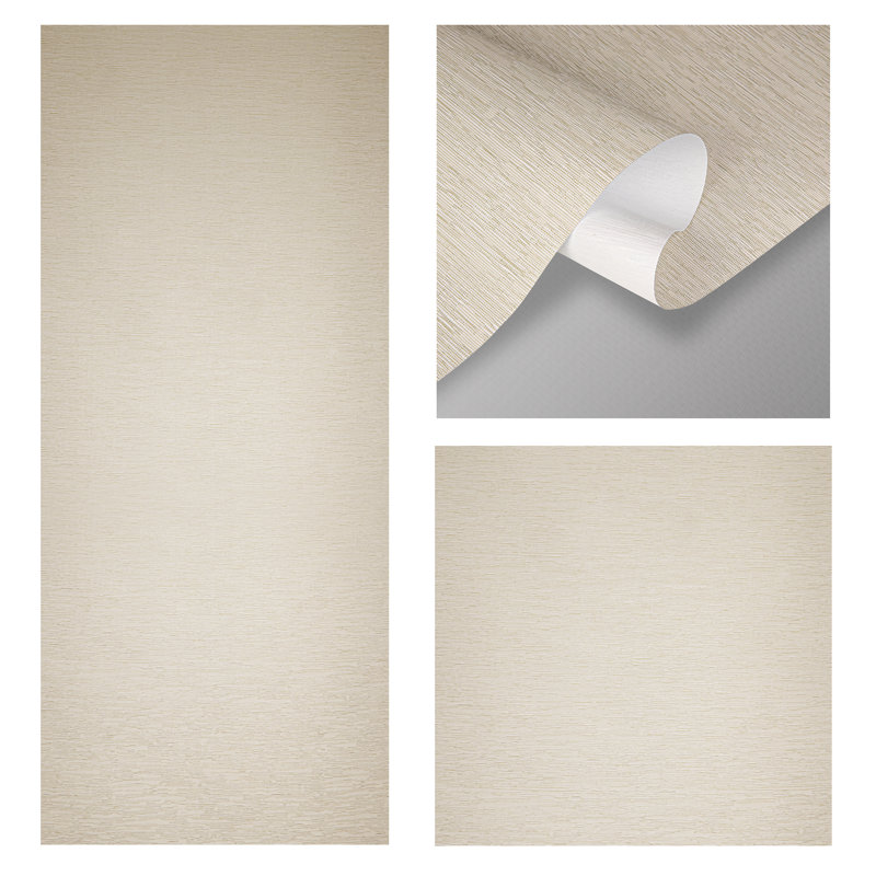 7-Panel Single Rail Blackout Vertical Blind, White