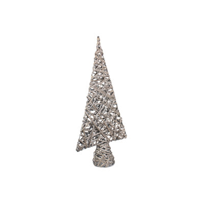 Wicker Table Top Xmas Tree