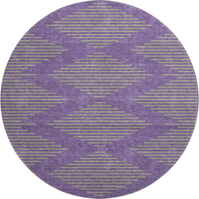 Premium Machine Washable Jahnke AMF1017 Geometric Rug