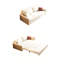 Canapé-lit 82,68 po-108203785