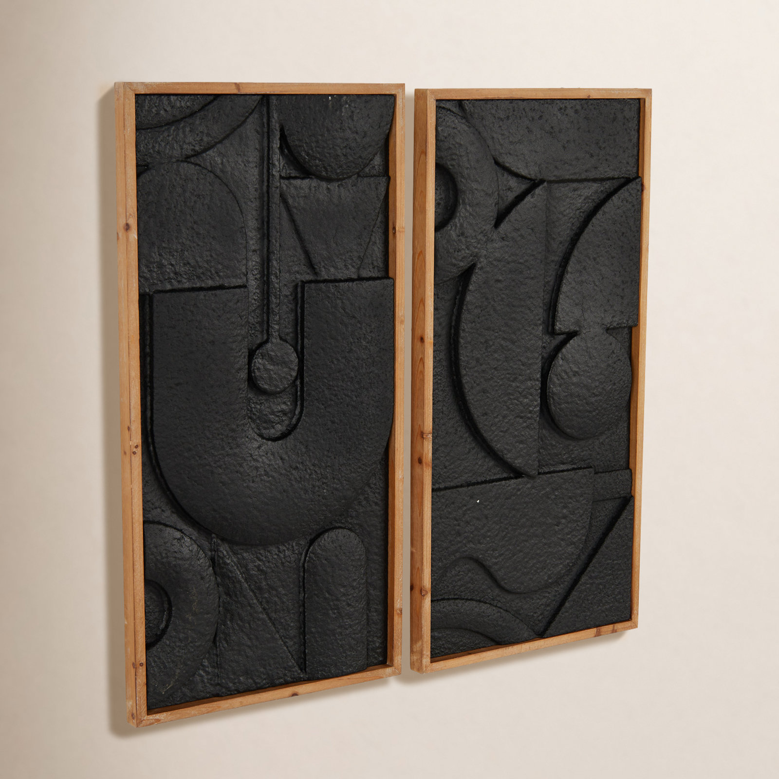 Metal Geometric Dimensional Wall Art