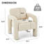Fauteuil d'appoint rembourré 31 po de large-1370981174