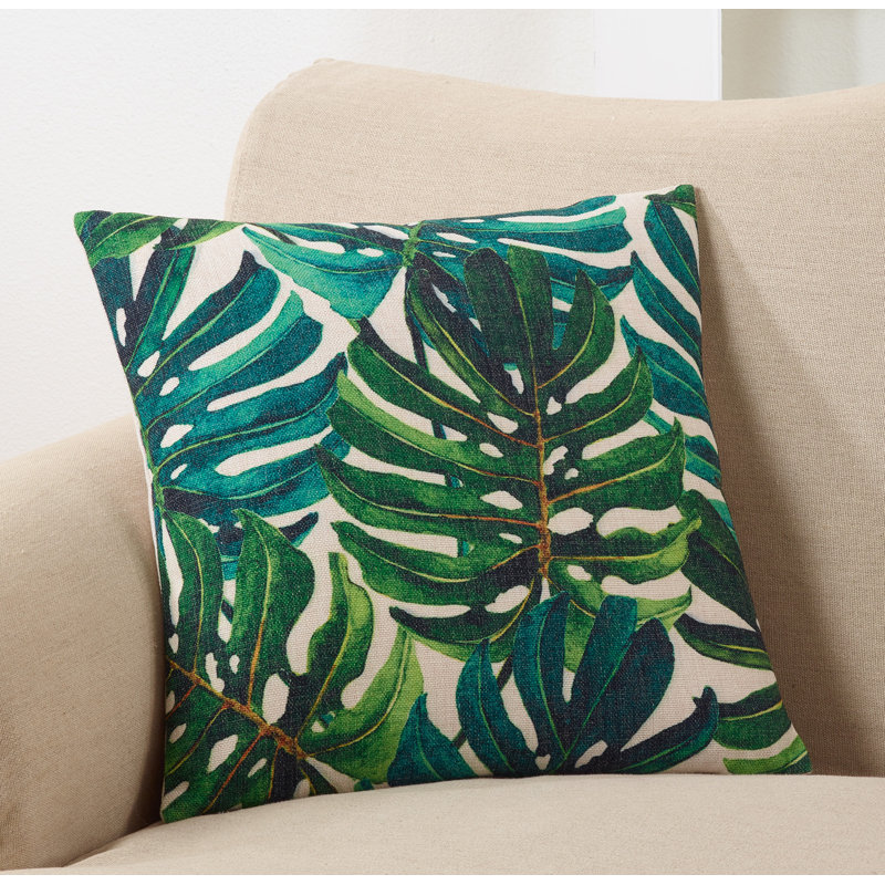 Coussin 18 "Feuille de Bananier