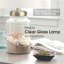 Lampe de table en verre Treyton