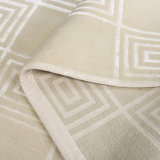 Ralph Lauren Alistair Tiles Hand Knotted, 72% Wool And 28% Viscose, Champagne Area Rug