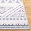 Arizona Lomanto Machine Washable Non-Slip White & Grey Rug-1008045542