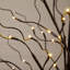 3Ft. 5Ft. 6Ft. Artificial Brown Birch Trees With Warm White LED Lights - Set Of 3-176224284-176224290