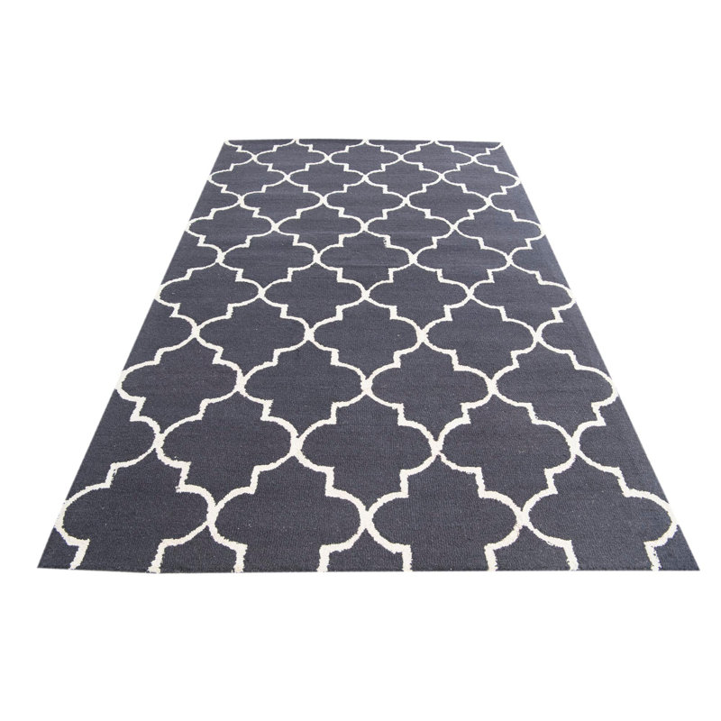 Tapis bleu marine 5 x 8 Parris