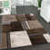 Korkmaz Geometric Shag Area Rug