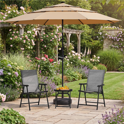 2 - Person Patio Dining Set Round Table