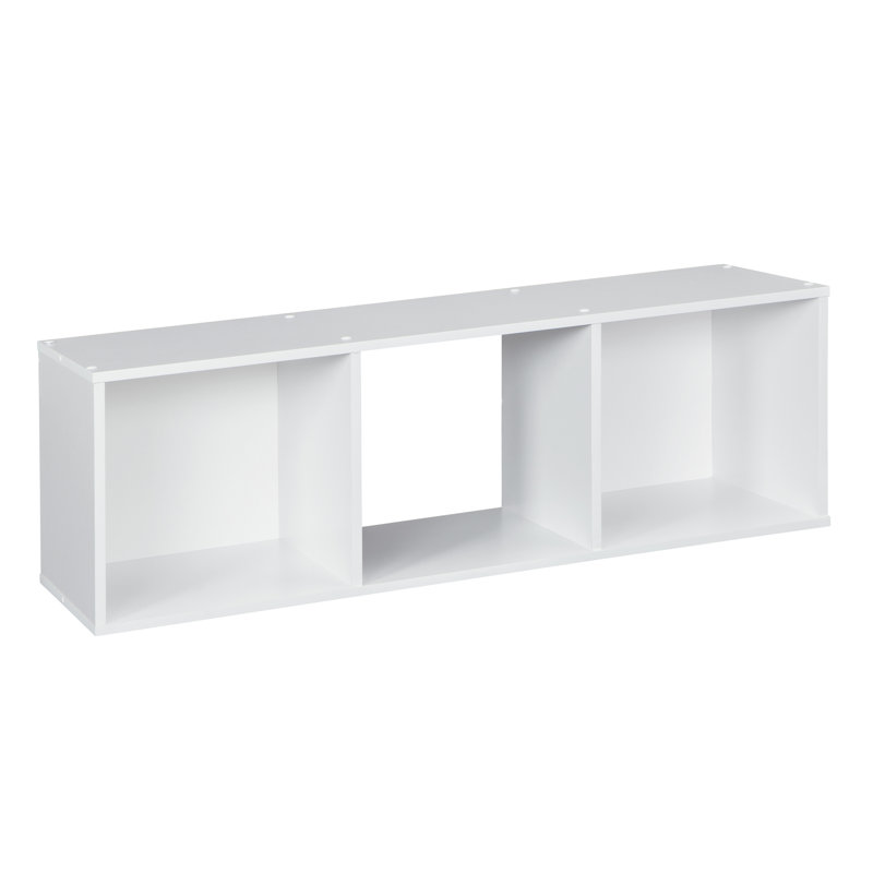 White 3-Cube Organizer Shelf Unit